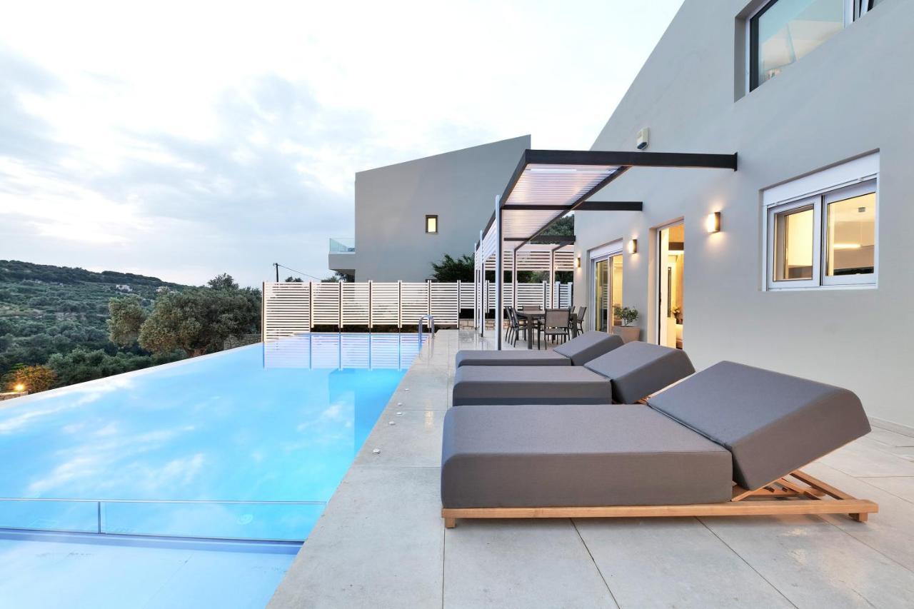 Moly - Luxury Villa With Heated Private Pool Agia Triada Eksteriør bilde